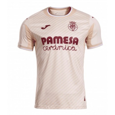 Moški Nogometni dresi Villarreal Gerard Moreno #7 Gostujoči 2025-26 Kratek Rokav Moški Nogometni dresi Villarreal Gerard Moreno #7 Gostujoči 2025-26 Kratek Rokav